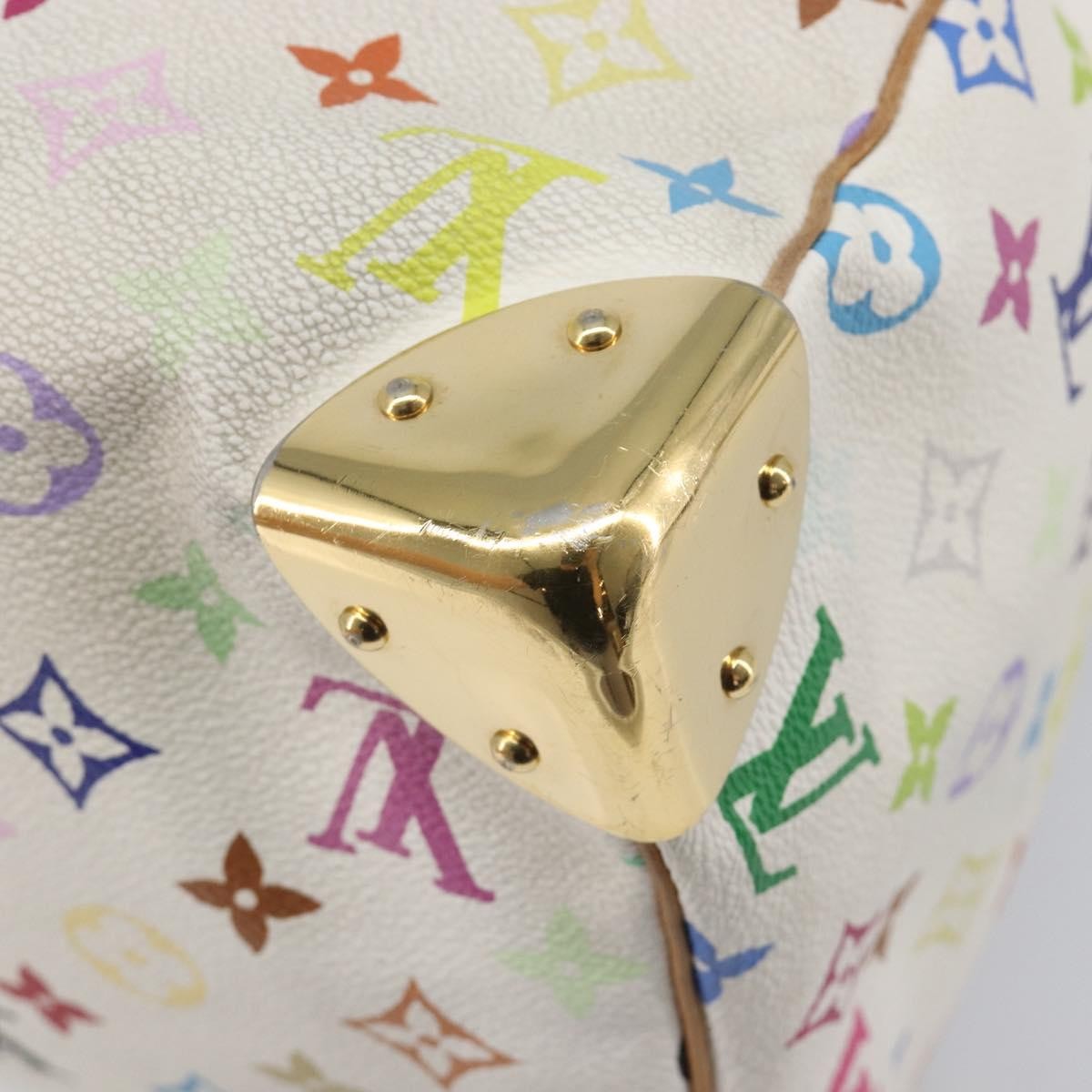 Louis Vuitton X Takashi Murakami Speedy Soft Bandouliere Monogram Multicolor Multicolour Canvas Handbag (Pre-Owned)