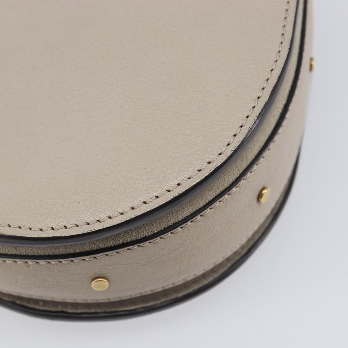 Chloe Pixie Belt Leather And Suede Beige Leather Handbag (Pre-Owned)