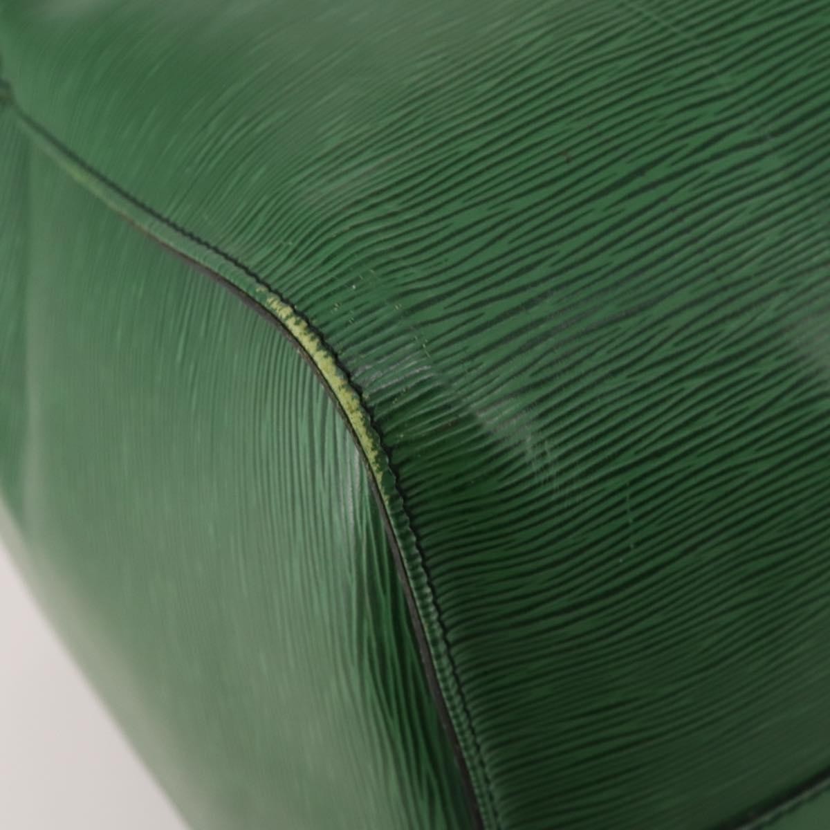 Louis Vuitton Keepall Epi Leather Green Leather Travel Bag Bag (Pre-Owned)