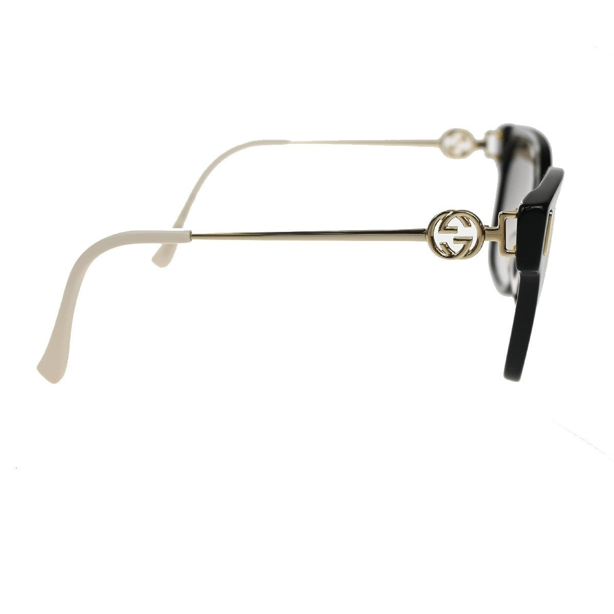 Gucci Eyewear Interlocking G Sunglasses Black Plastic_Glass Sunglasse Accessory (Pre-Owned)