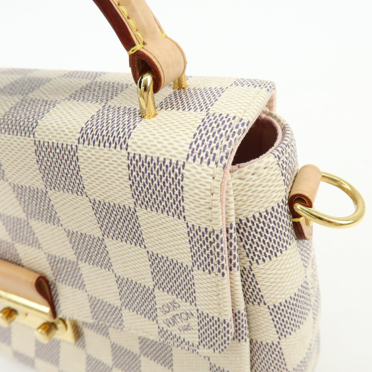 Louis Vuitton Croisette Epi Leather White Canvas Tote Bag Bag (Pre-Owned)