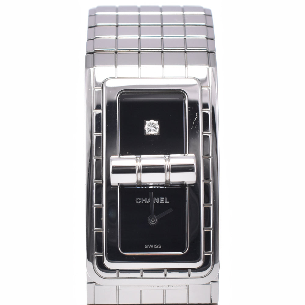 Chanel Code Coco Quartz Stainless Steel With Diamond Watch (Pre-Owned)