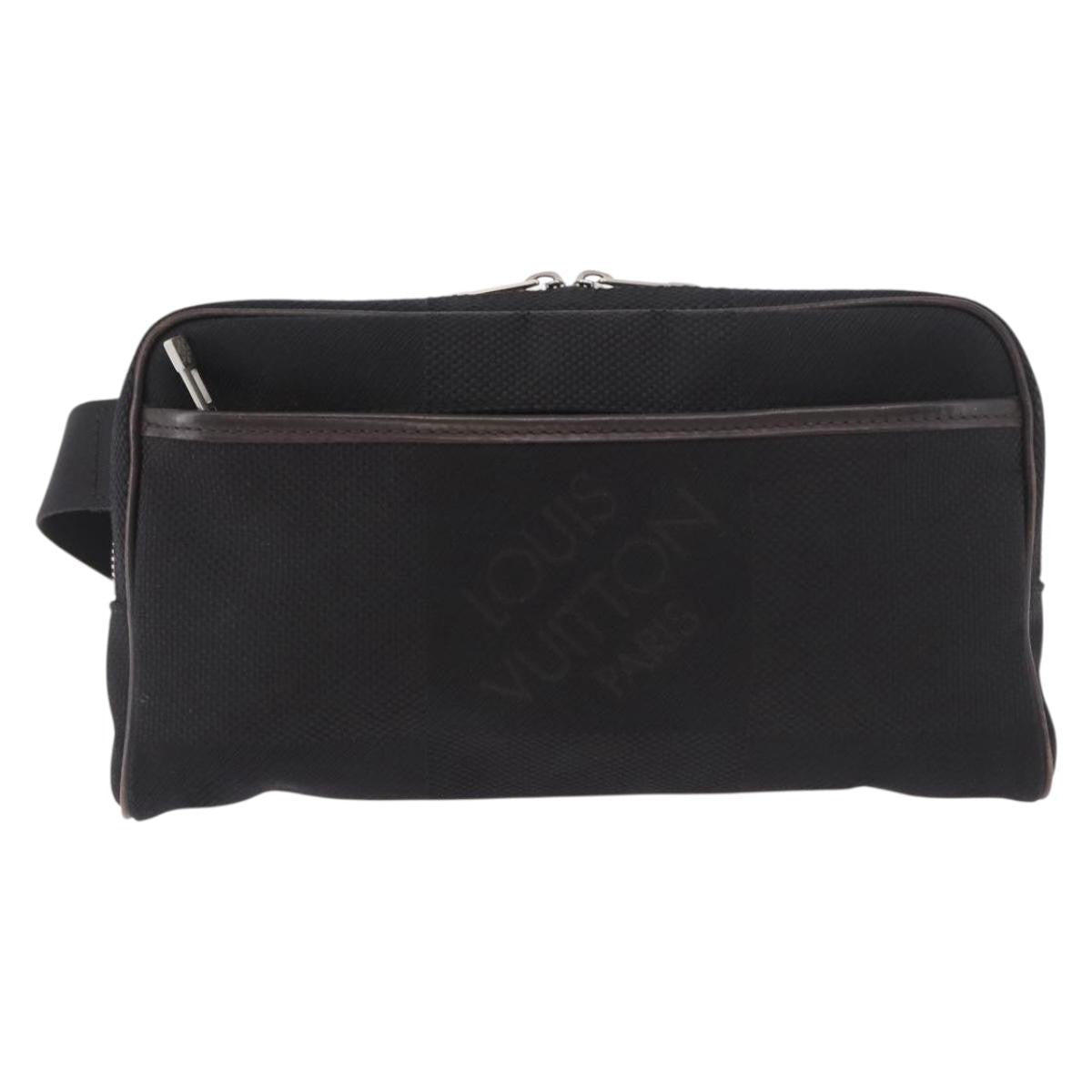Louis Vuitton Acrobate Waist Damier Geant Canvas Black Canvas Handbag (Pre-Owned)