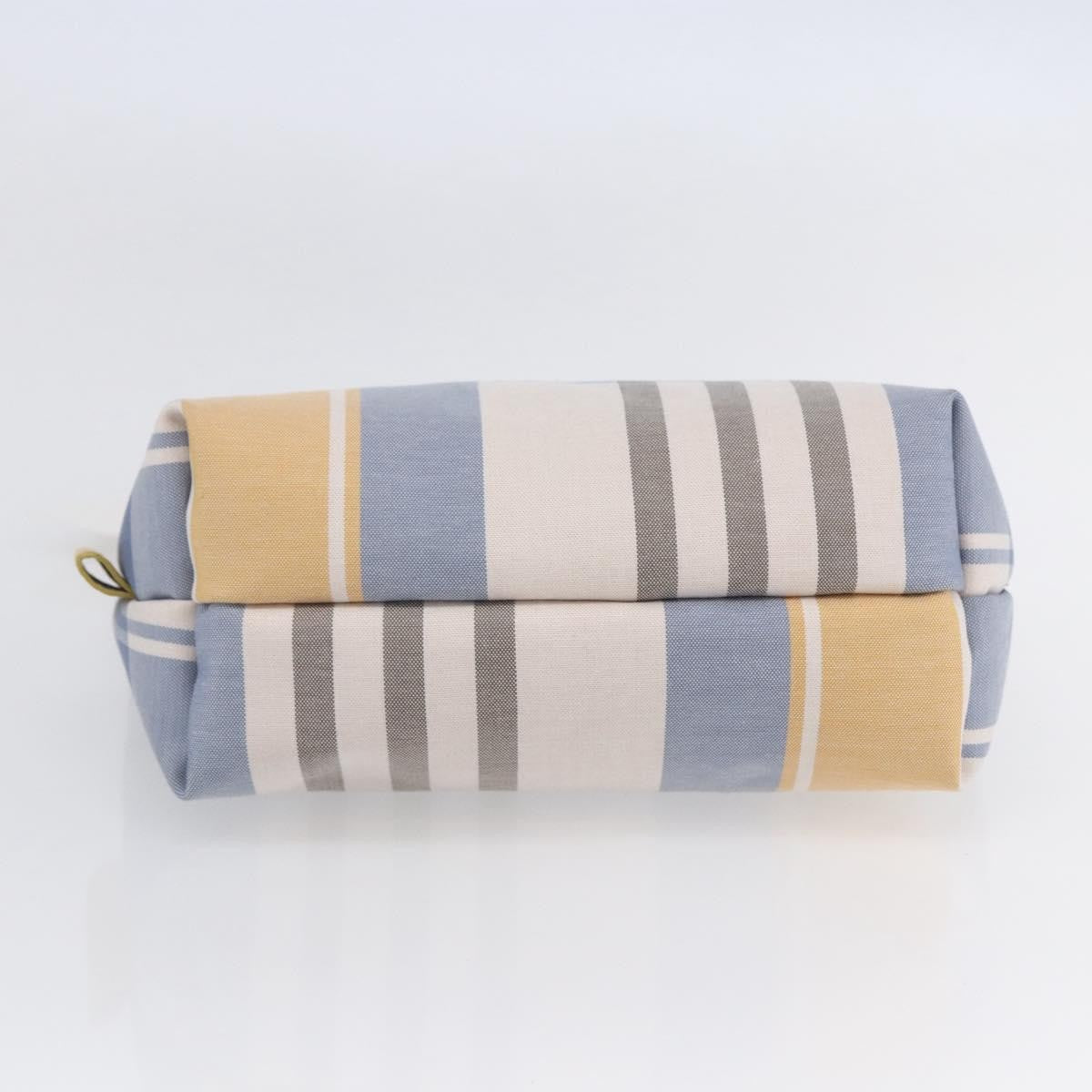 Burberry Nova Check Pochette Canvas Blue Canvas Clutche & Pouche Bag (Pre-Owned)