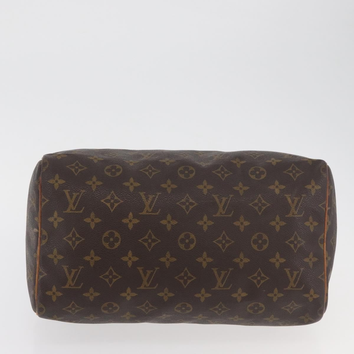 Louis Vuitton Speedy Monogram Canvas Brown Canvas Handbag (Pre-Owned)