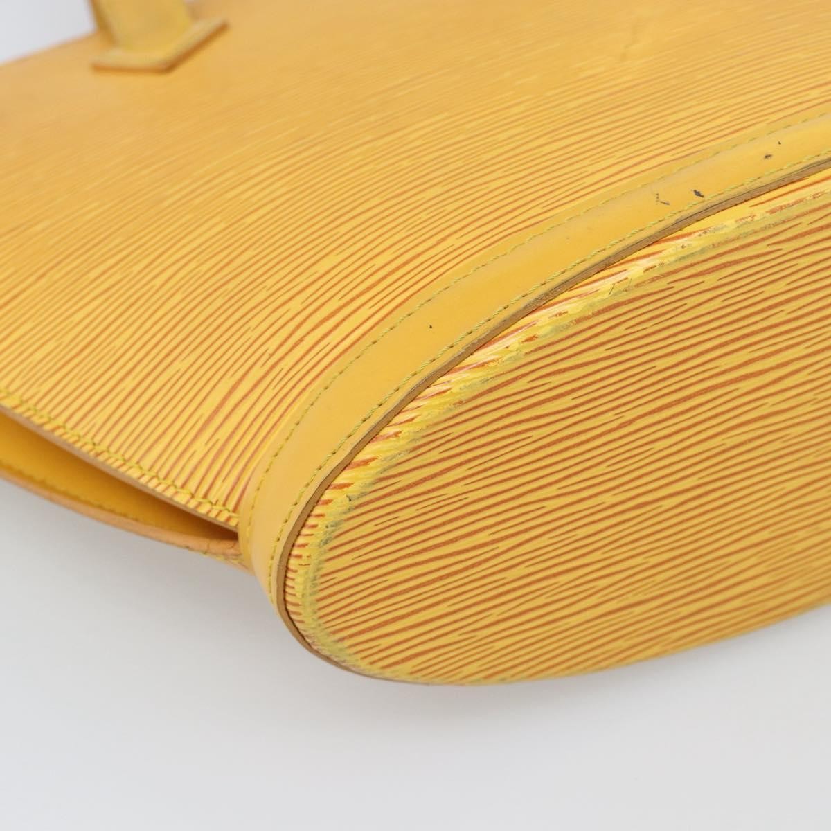 Louis Vuitton Saint Jacques Epi Leather Yellow Leather Handbag (Pre-Owned)