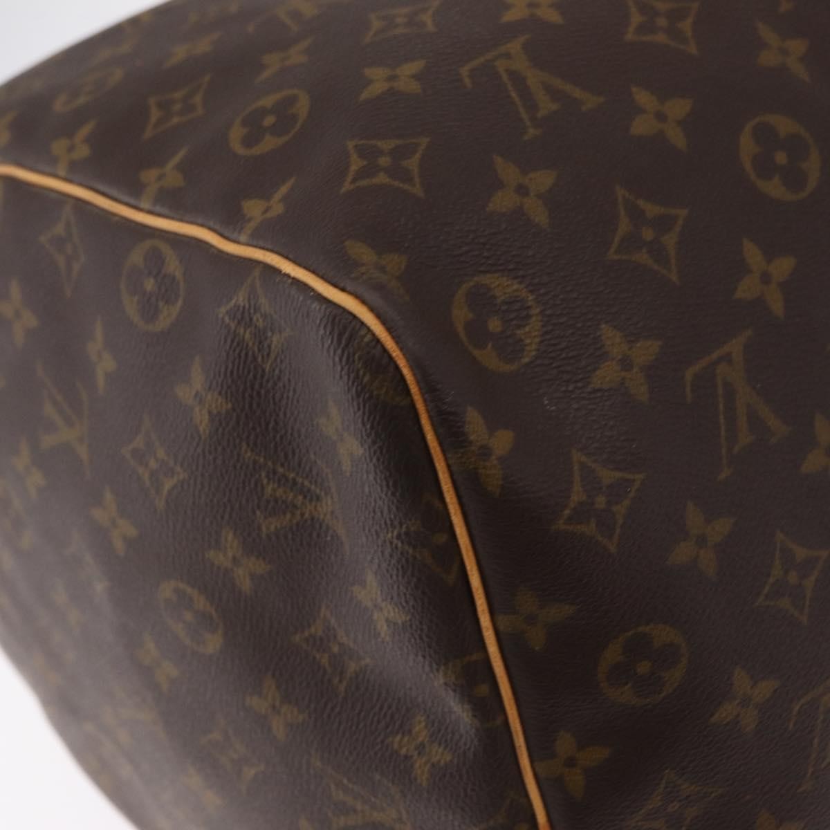 Louis Vuitton Keepall Monogram Canvas Brown Canvas Travel Bag Bag (Pre-Owned)