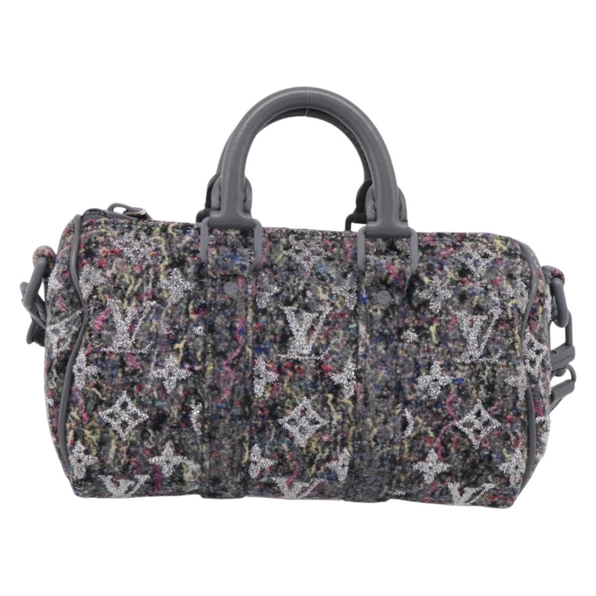 Louis Vuitton Keepall Bandouliere Lv Felt Multicolour Textile Travel Bag Bag (Pre-Owned)