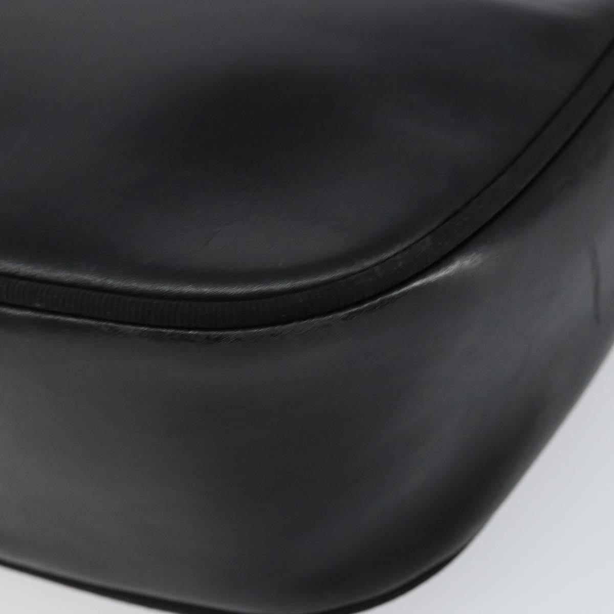 Salvatore Ferragamo Vala Leather Black Leather Shoulder Bag Bag (Pre-Owned)