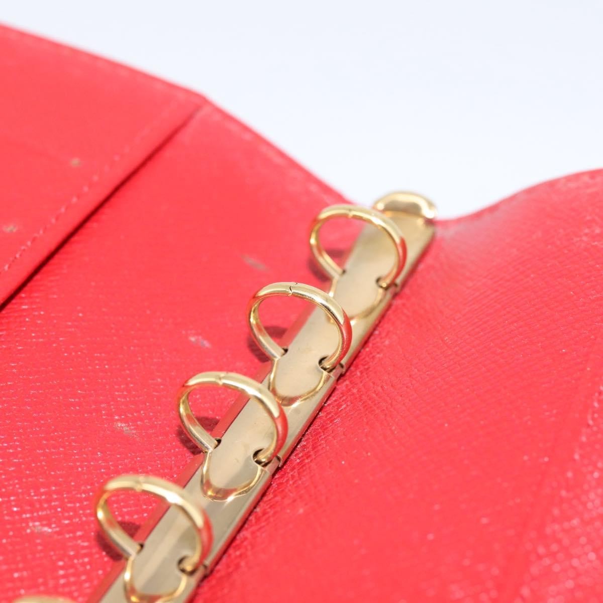 Louis Vuitton Agenda Cover Epi Red Leather Clutche & Pouche Bag (Pre-Owned)