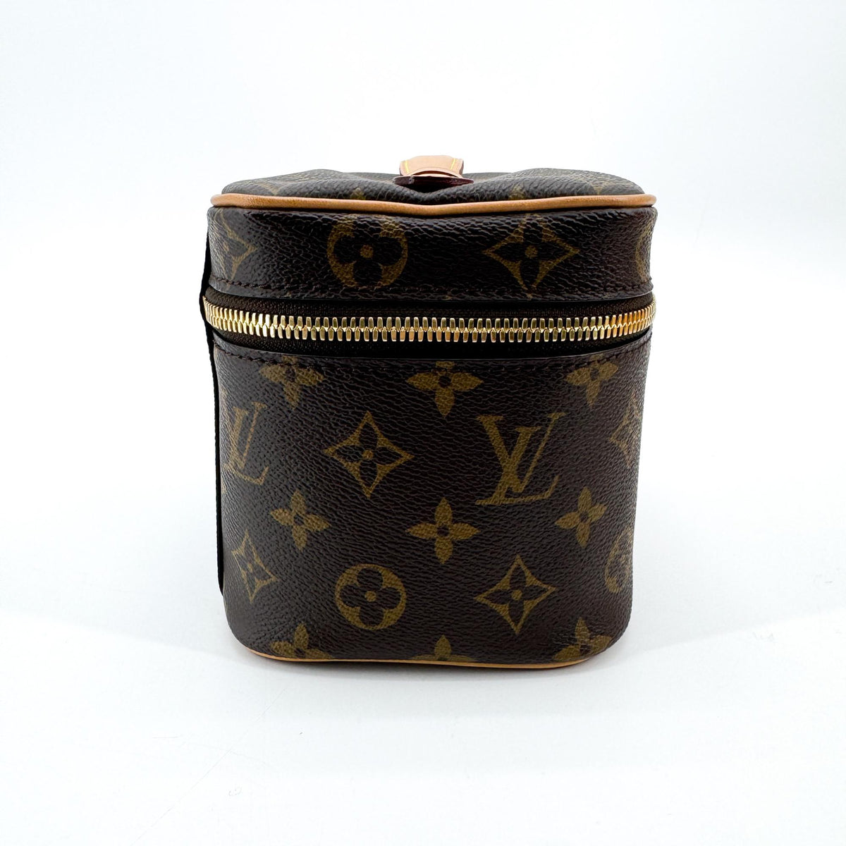 Louis Vuitton Nice Vanity Case Monogram Canvas Brown Canvas Handbag (Pre-Owned)