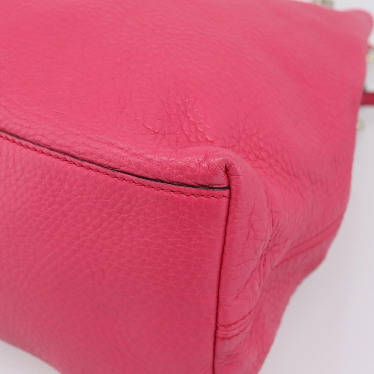 Gucci Soho Chain Strap Leather Pink Leather Shoulder Bag Bag (Pre-Owned)