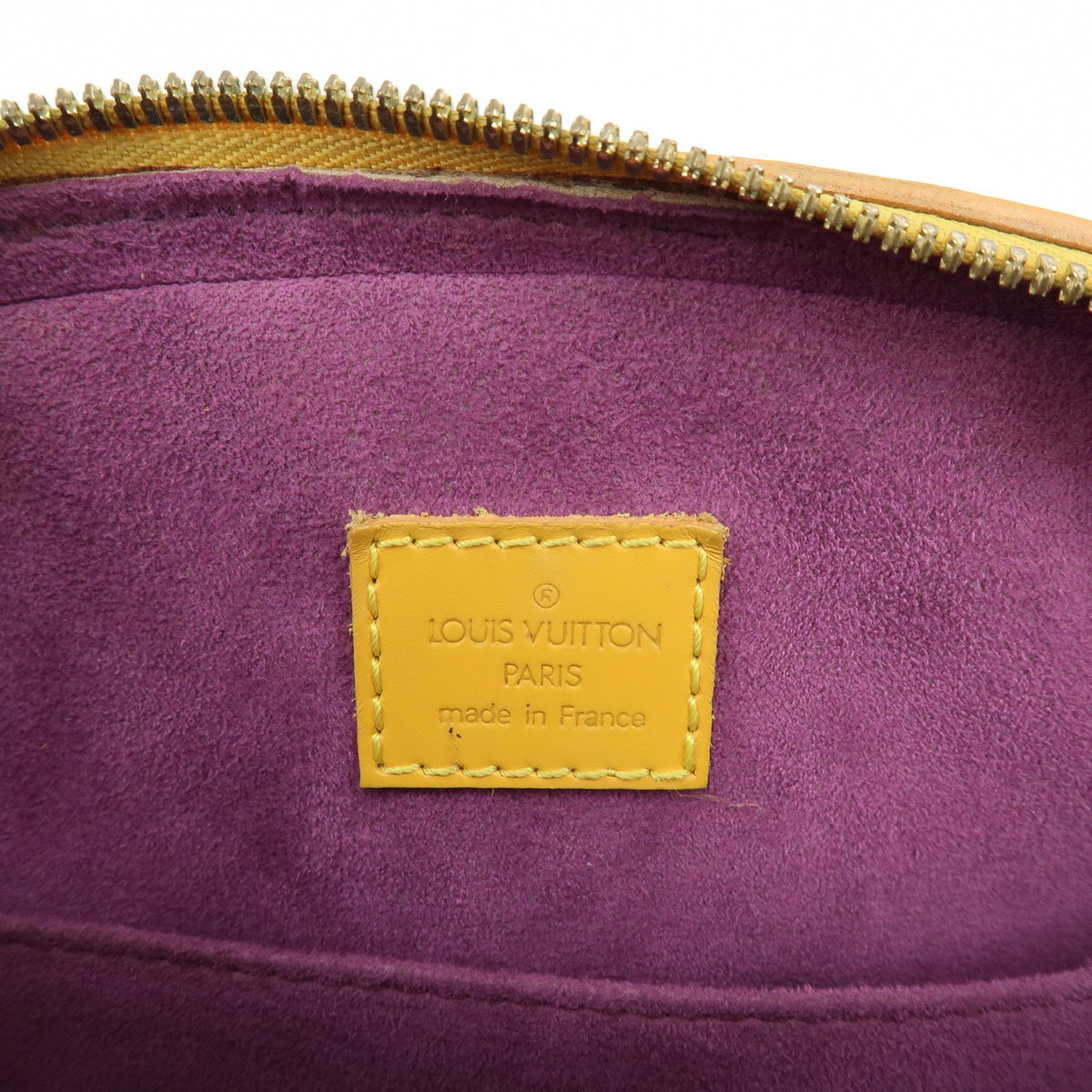 Louis Vuitton Jasmin Epi Leather Yellow Leather Handbag (Pre-Owned)