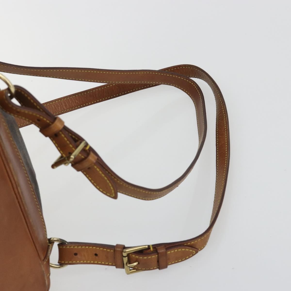 Louis Vuitton Vintage Montsouris Monogram Canvas Brown Canvas Backpack Bag (Pre-Owned)