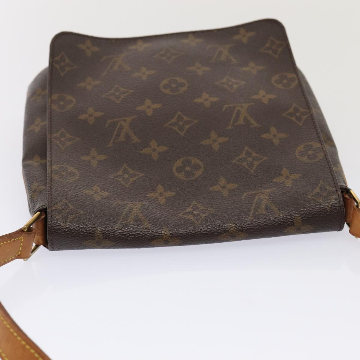 Louis Vuitton Musette Monogram Canvas Brown Canvas Shoulder Bag Bag (Pre-Owned)