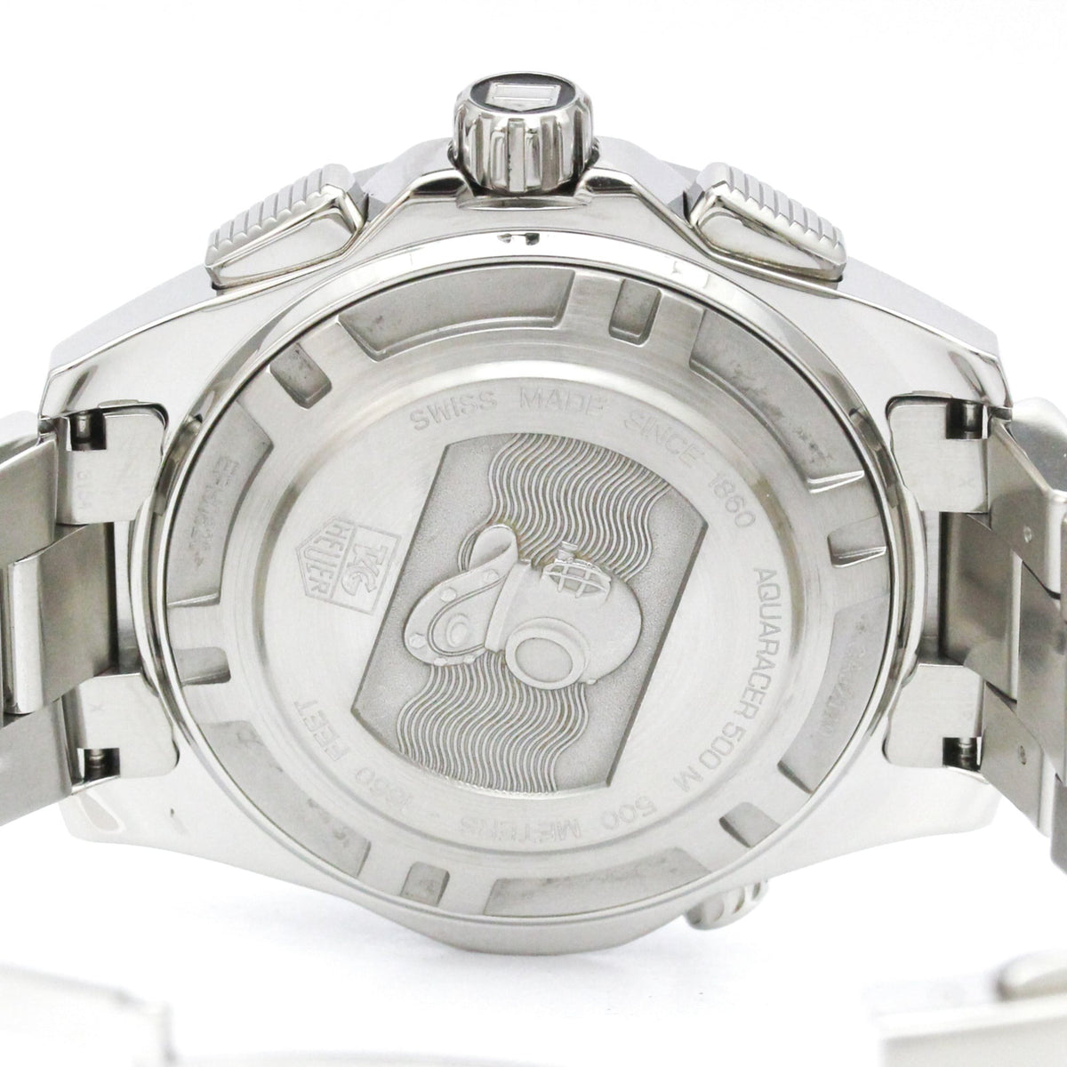 Tag Heuer Aquaracer 500M Chronograph Automatic Stainless Steel Watch (Pre-Owned)