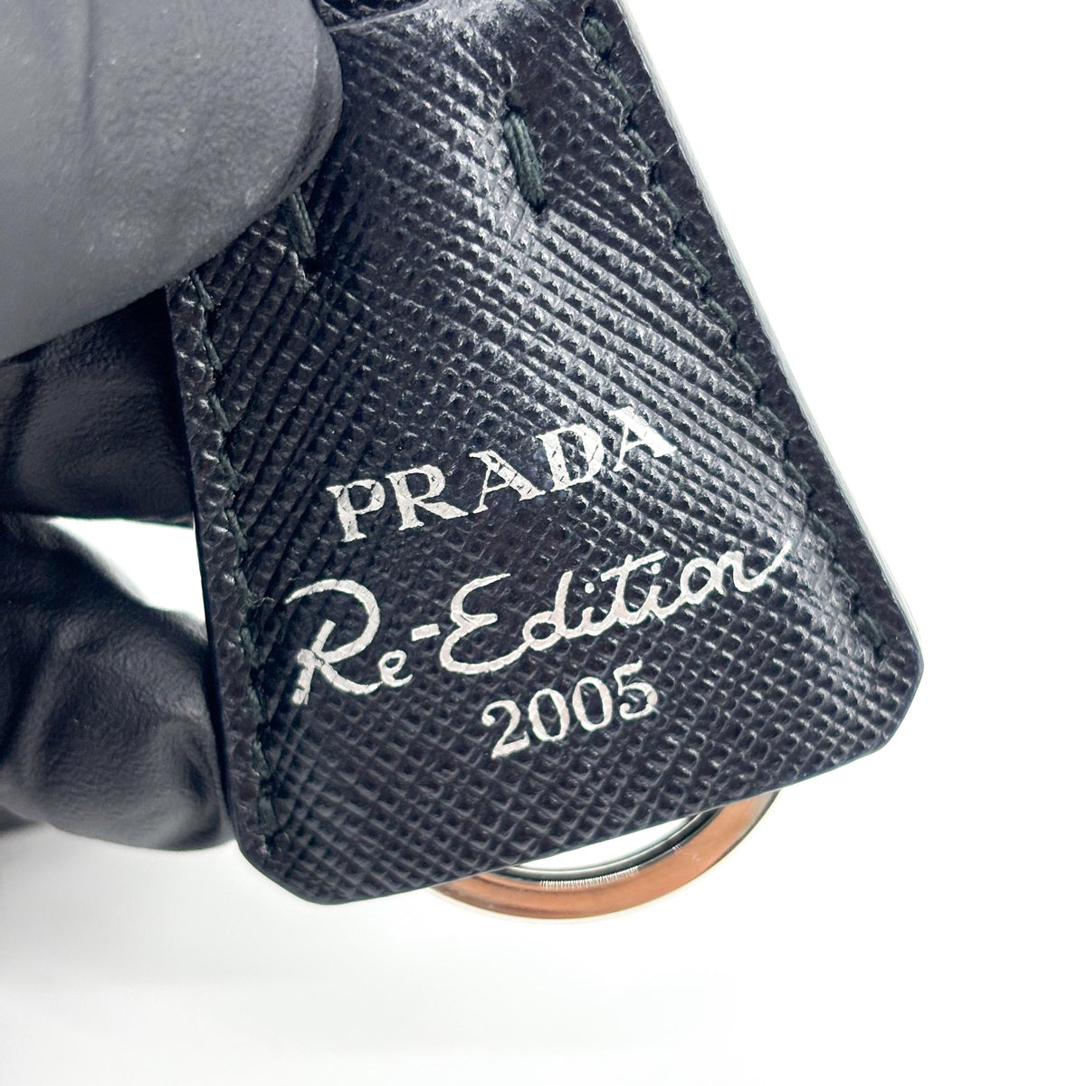 Prada Re-Edition 2005 Tessuto Black Nylon Shoulder Bag Bag (Pre-Owned)