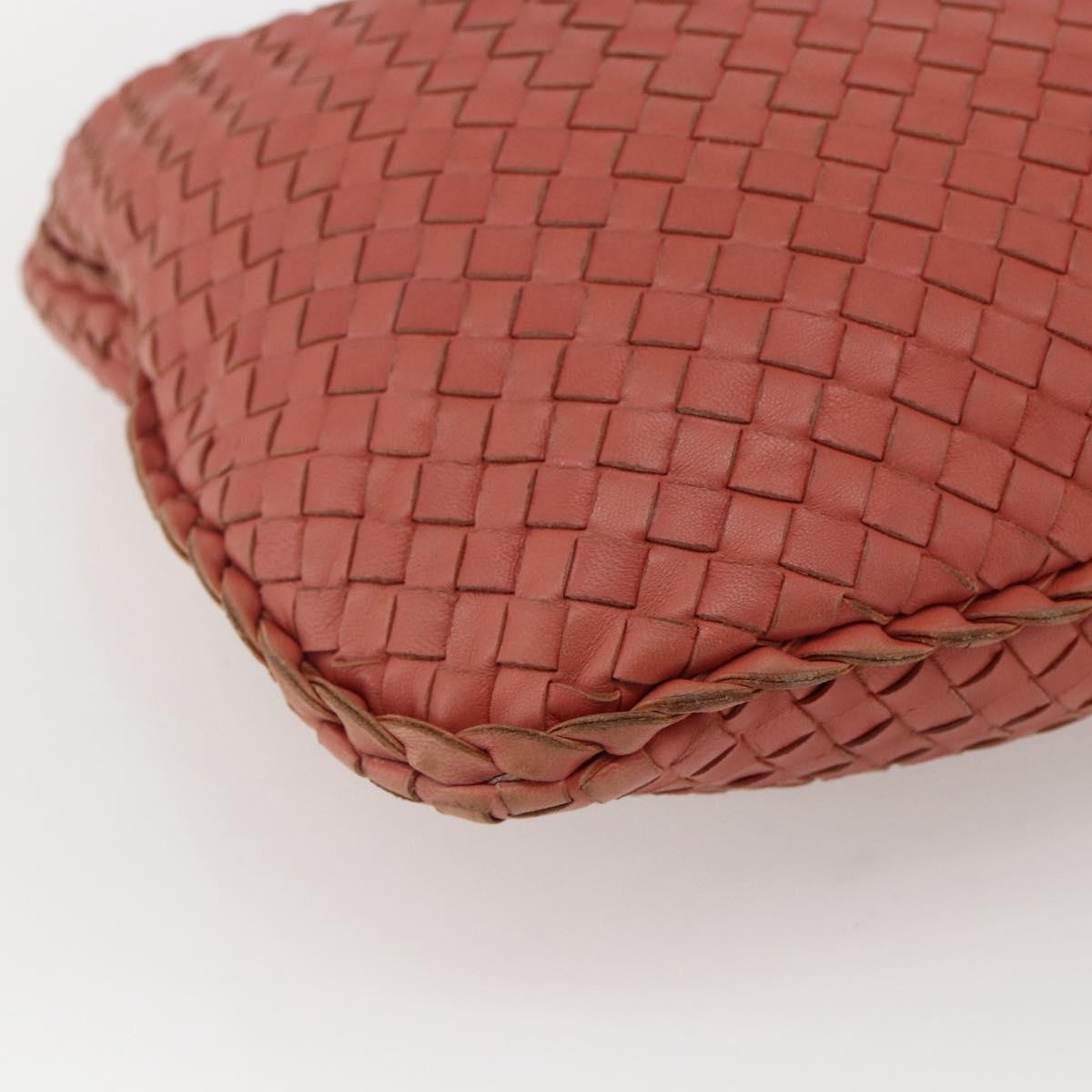 Bottega Veneta Veneta Hobo Intrecciato Nappa Pink Leather Shoulder Bag Bag (Pre-Owned)