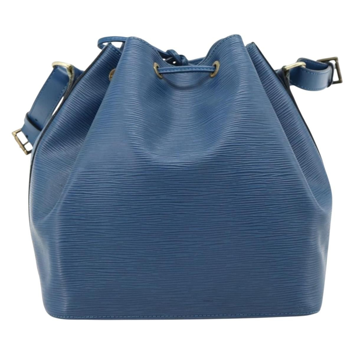 Louis Vuitton Noe Epi Leather Blue Leather Shoulder Bag Bag (Pre-Owned)