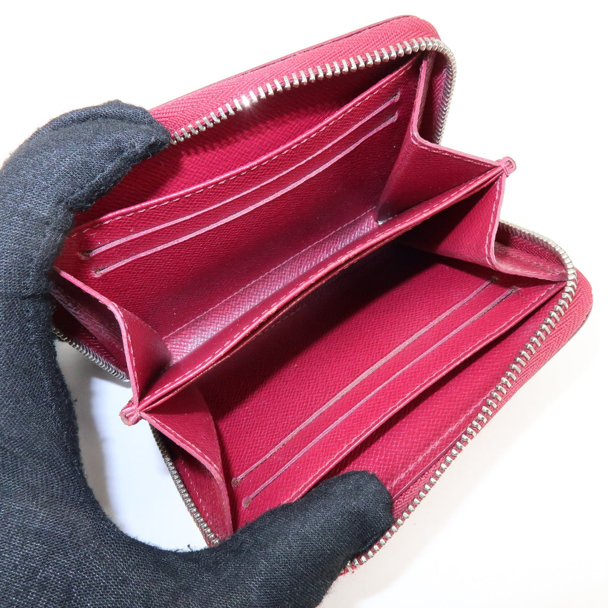 Louis Vuitton Zippy Coin Purse Epi Leather Pink Leather Wallets Accessory (Pre-Owned)