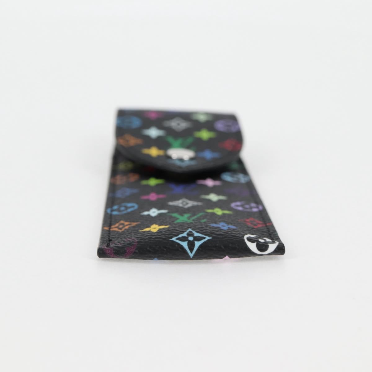 Louis Vuitton Etui À Stylo Canvas Black Canvas Clutche & Pouche Bag (Pre-Owned)