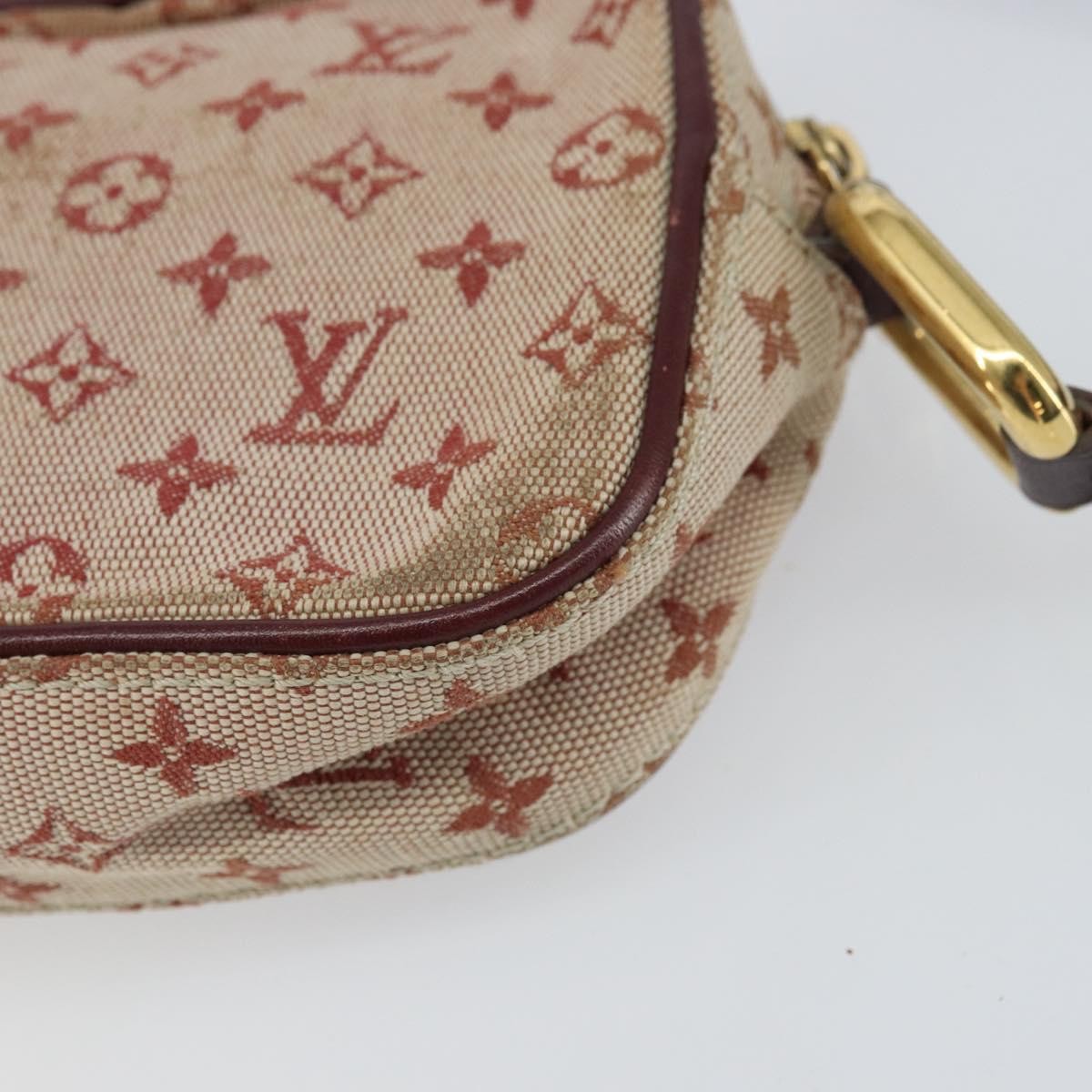 Louis Vuitton Juliette Mini Lin Red Canvas Shoulder Bag Bag (Pre-Owned)