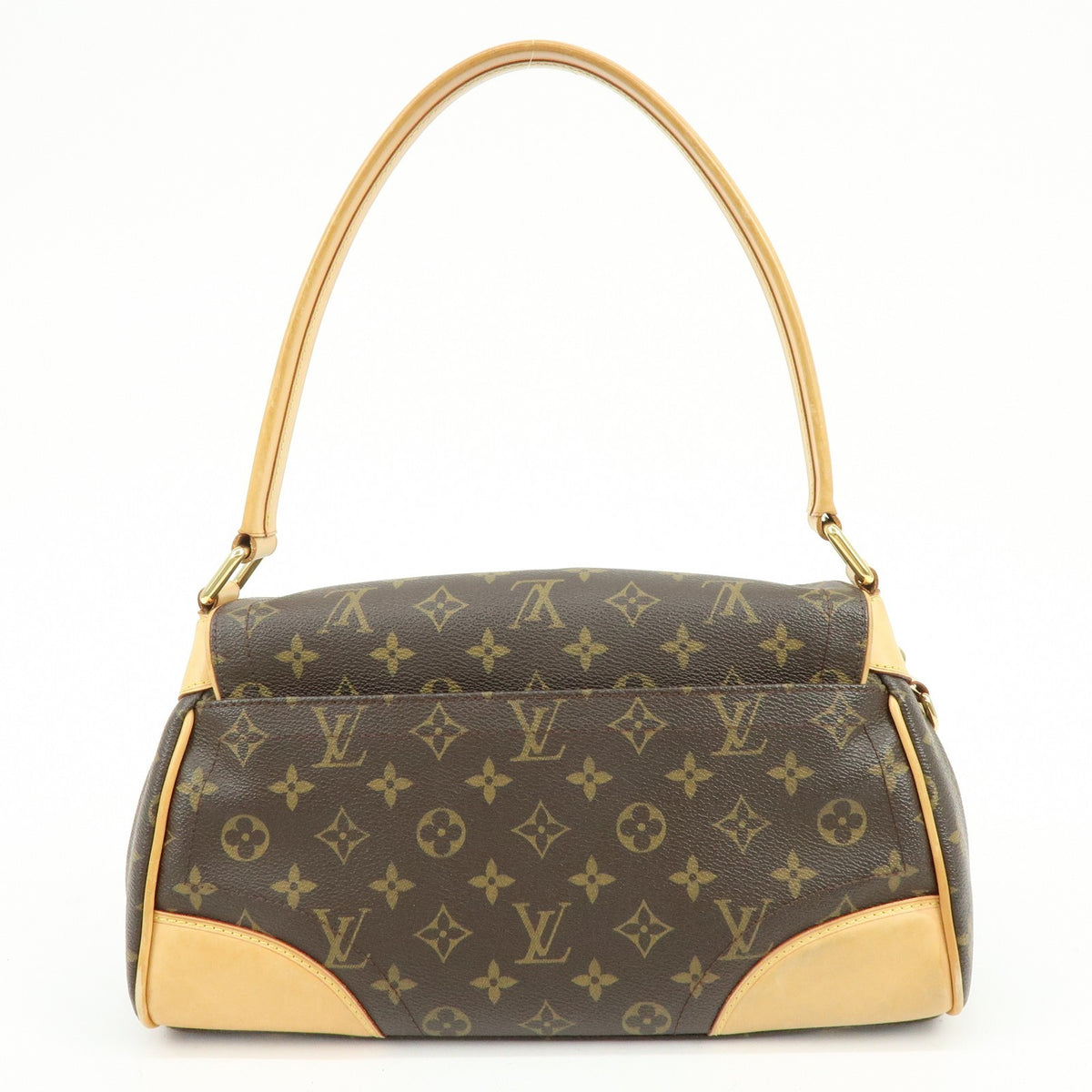 Louis Vuitton Beverly Monogram Canvas Brown Canvas Handbag (Pre-Owned)