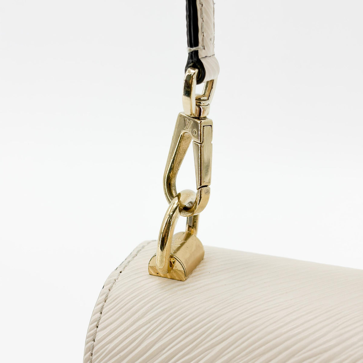 Louis Vuitton Twist Epi Leather Beige Leather Handbag (Pre-Owned)