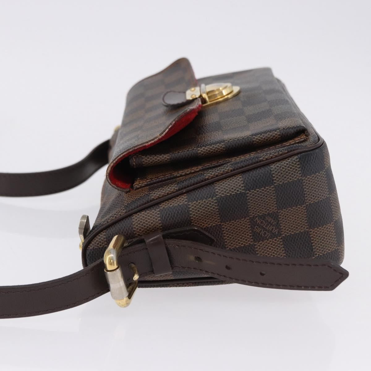 Louis Vuitton Ravello Damier Ebene Brown Canvas Shoulder Bag Bag (Pre-Owned)