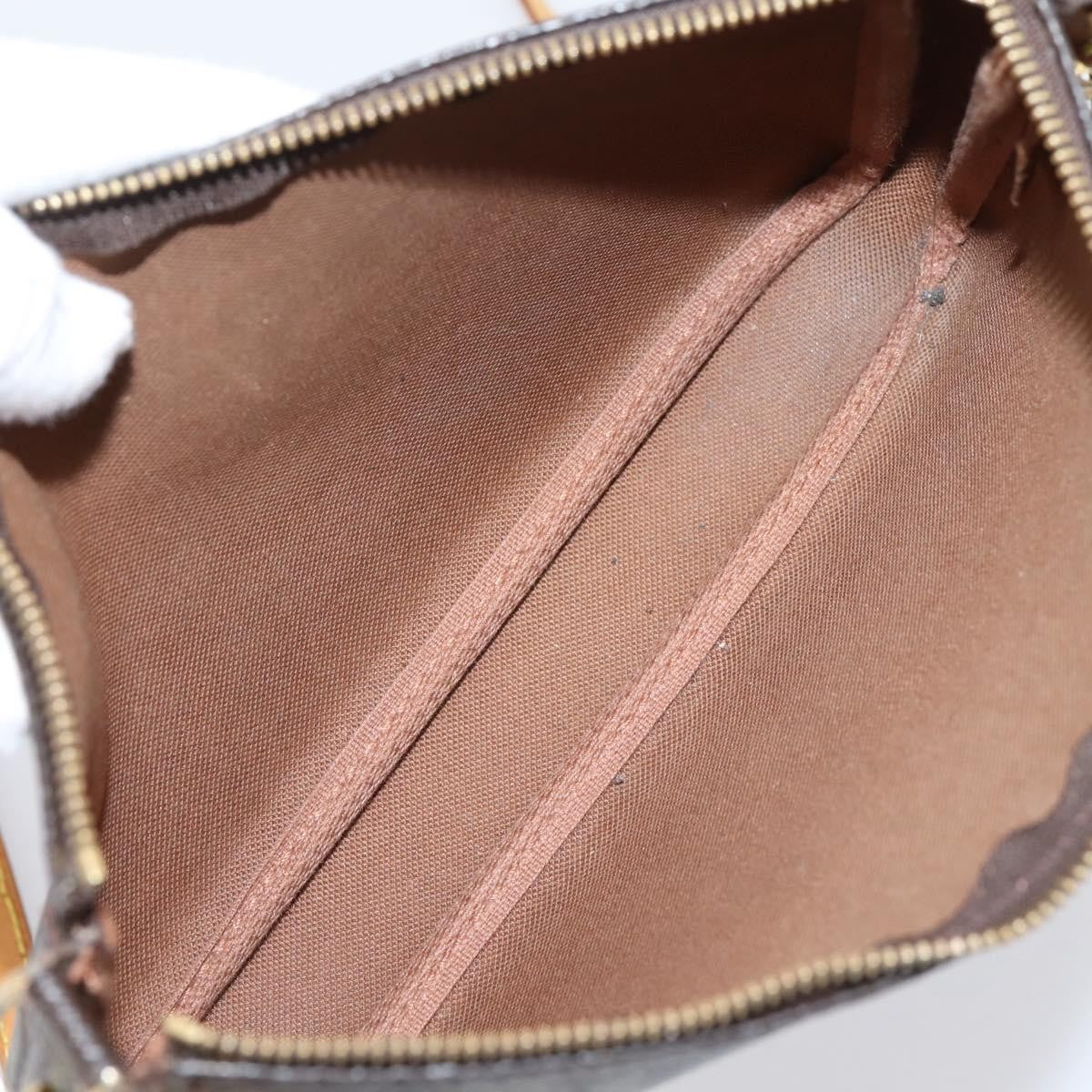 Louis Vuitton Pochette Accessoires Limited Edition Monogram Graffiti Khaki Canvas Clutche & Pouche Bag (Pre-Owned)