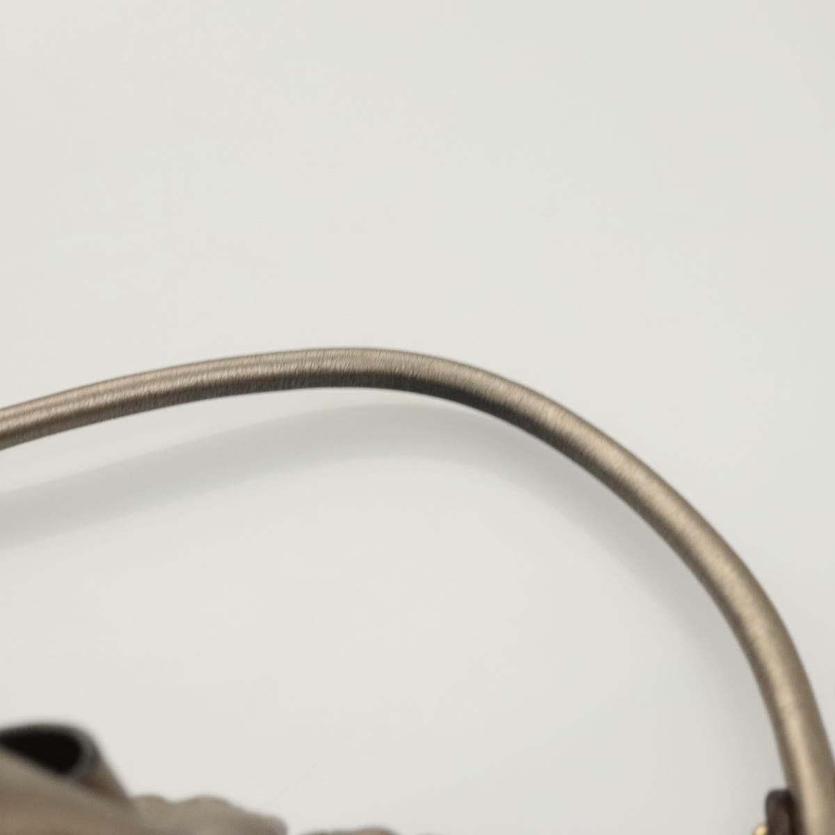Salvatore Ferragamo Vala Leather Gold Leather Shoulder Bag Bag (Pre-Owned)