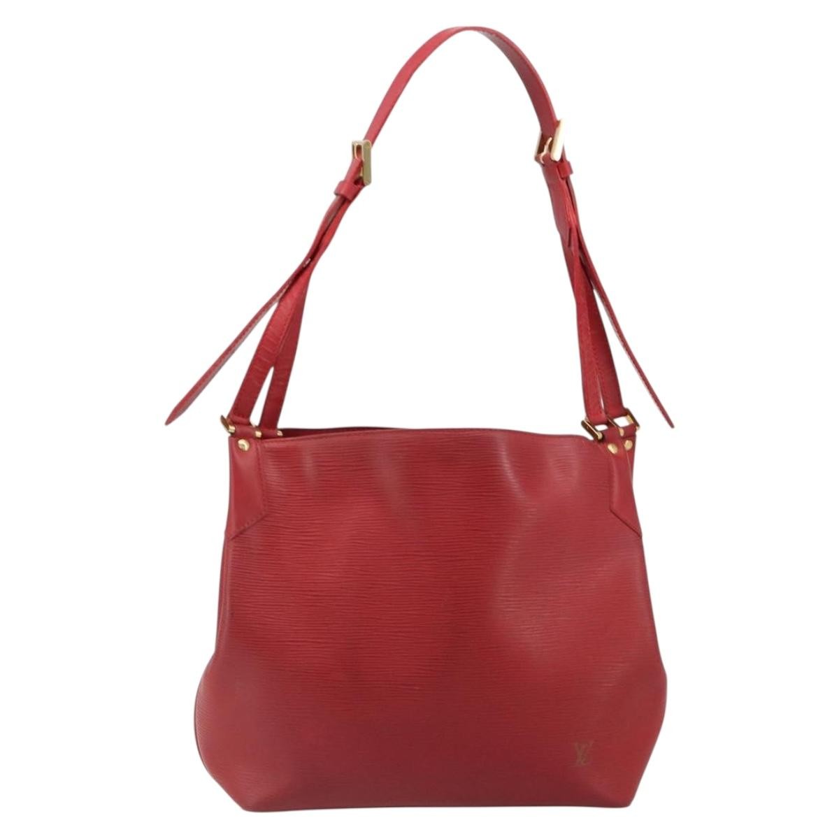 Louis Vuitton Mandara Epi Leather Red Leather Shoulder Bag Bag (Pre-Owned)