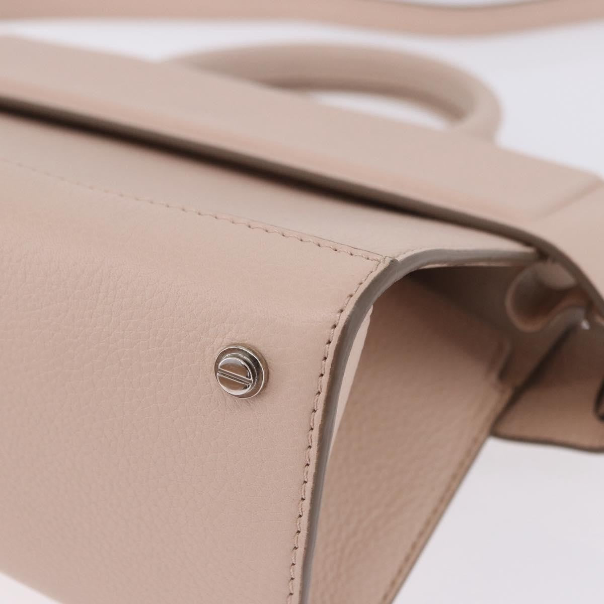 Givenchy Horizon Satchel Leather Pink Leather Handbag (Pre-Owned)