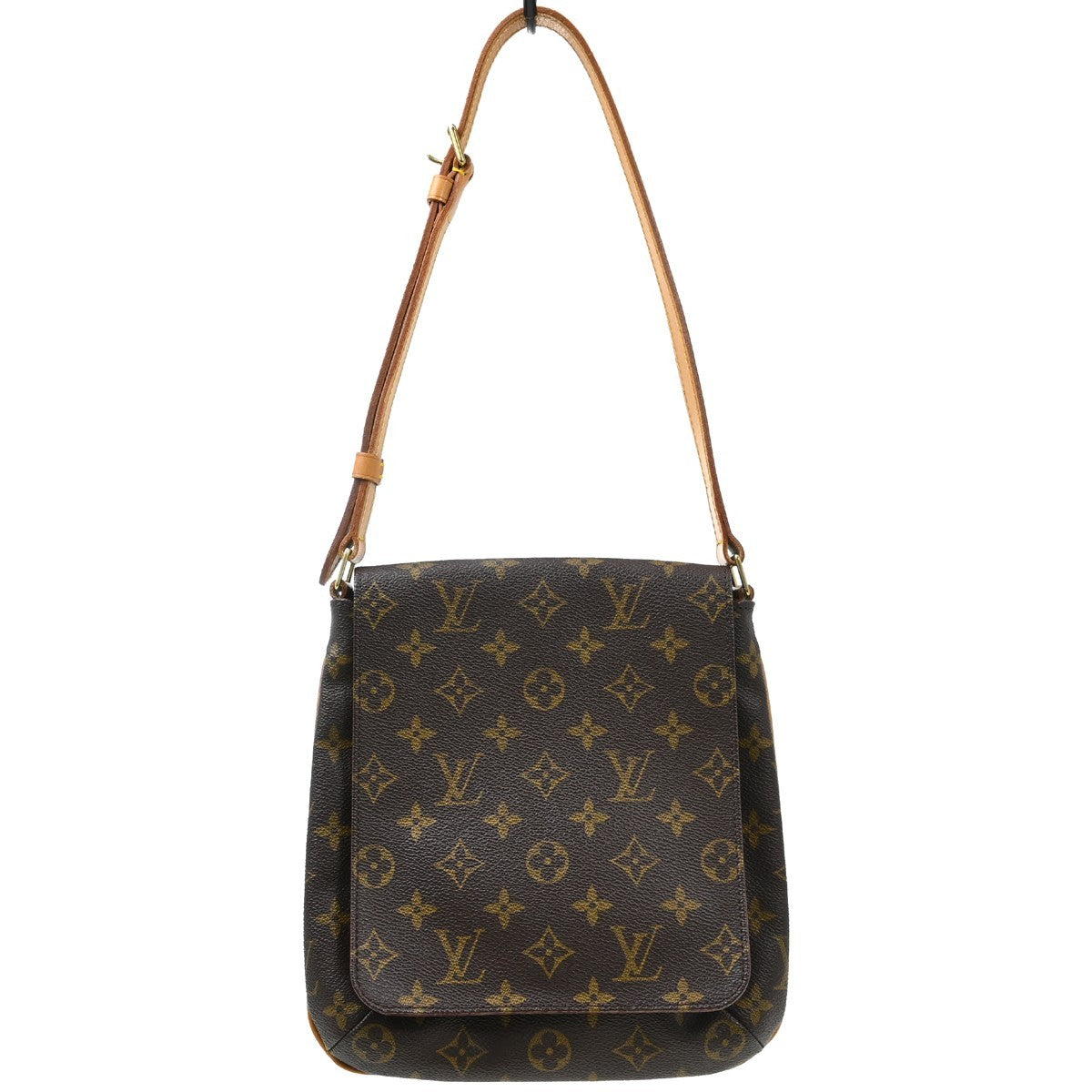 Louis Vuitton Musette Salsa Monogram Canvas Brown Canvas Shoulder Bag Bag (Pre-Owned)