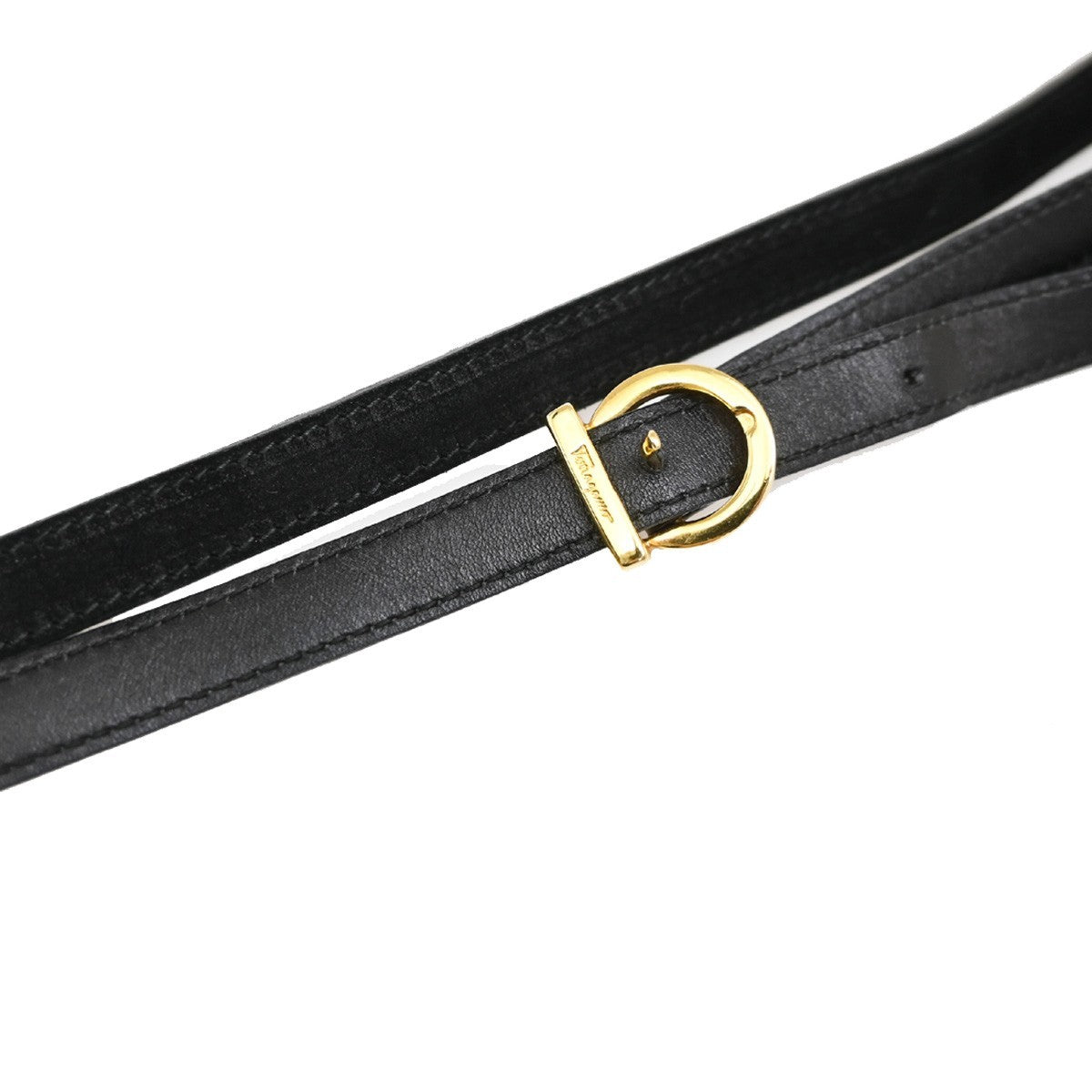 Salvatore Ferragamo Vintage Vara Bow Handle Shoulder Suede Black Suede Handbag (Pre-Owned)