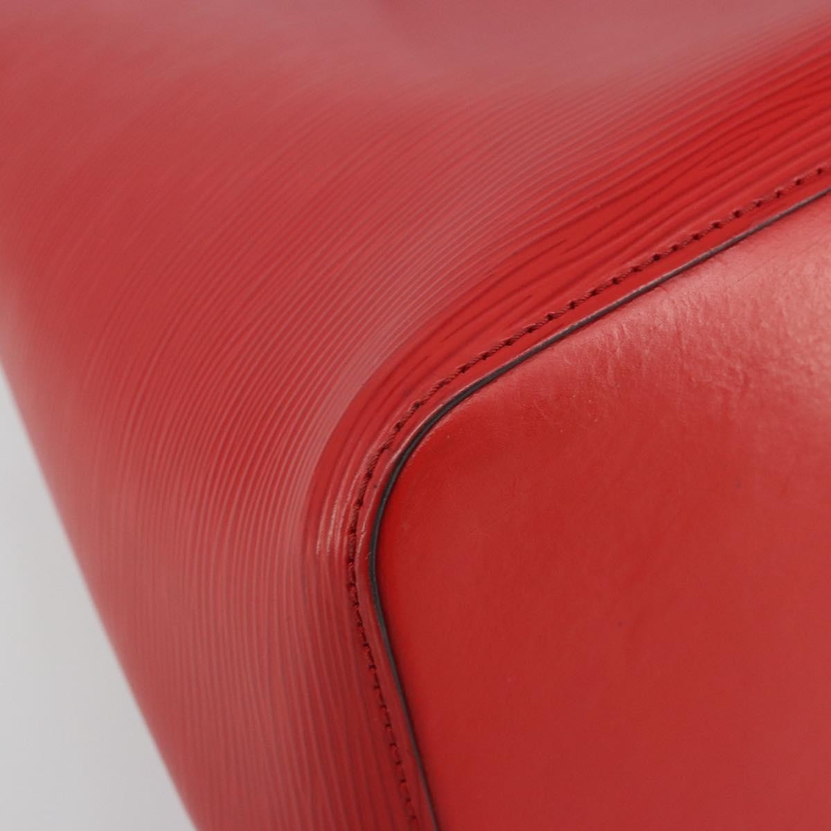 Louis Vuitton Neonoe Epi Leather Red Leather Handbag (Pre-Owned)