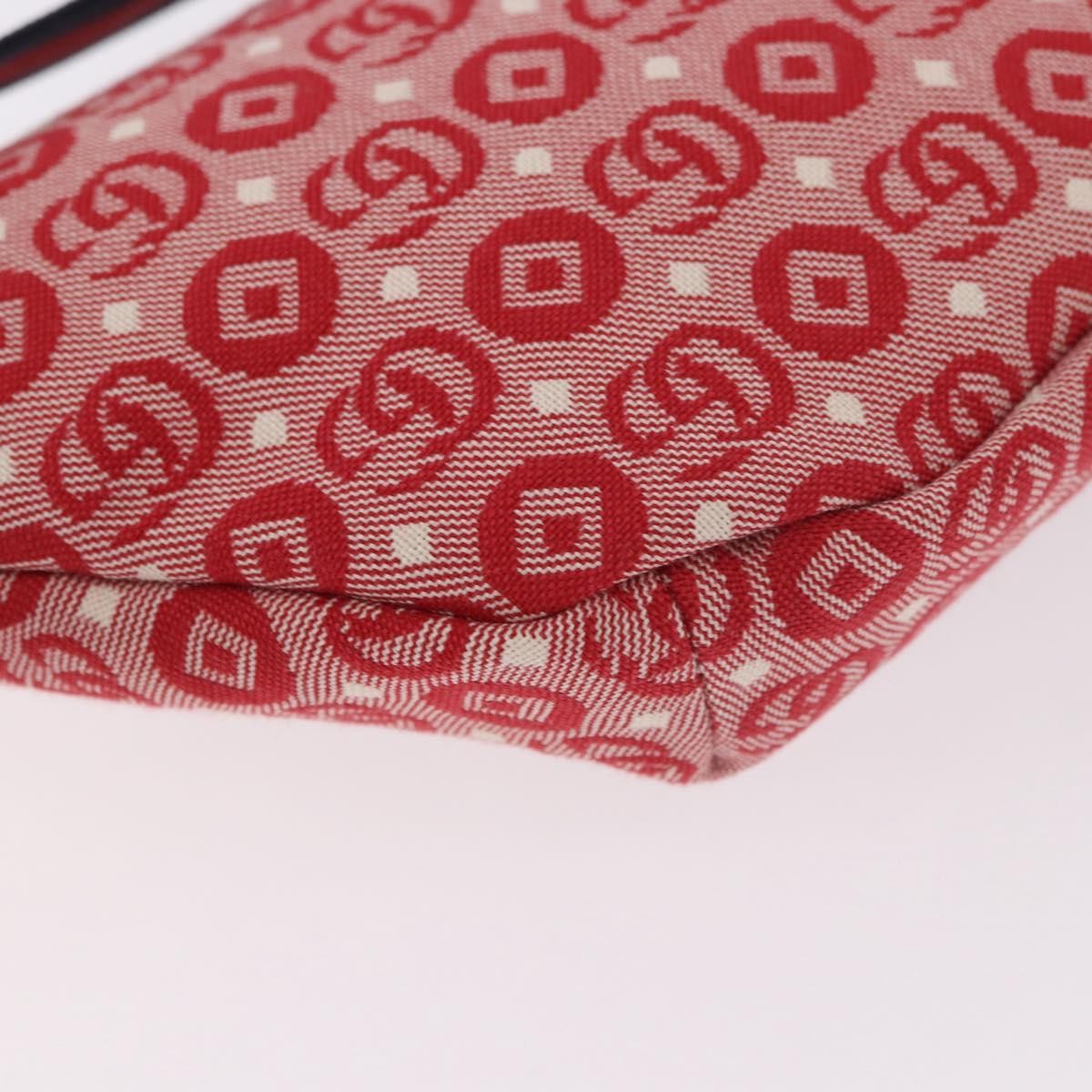 Gucci Children's Belt Printed Gg Coated Canvas Red Canvas Handbag (Pre-Owned)