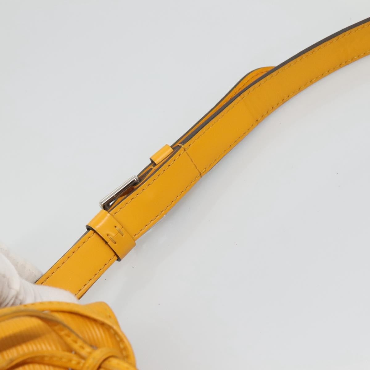 Louis Vuitton Petit Noe Nm Epi Leather Yellow Leather Shoulder Bag Bag (Pre-Owned)