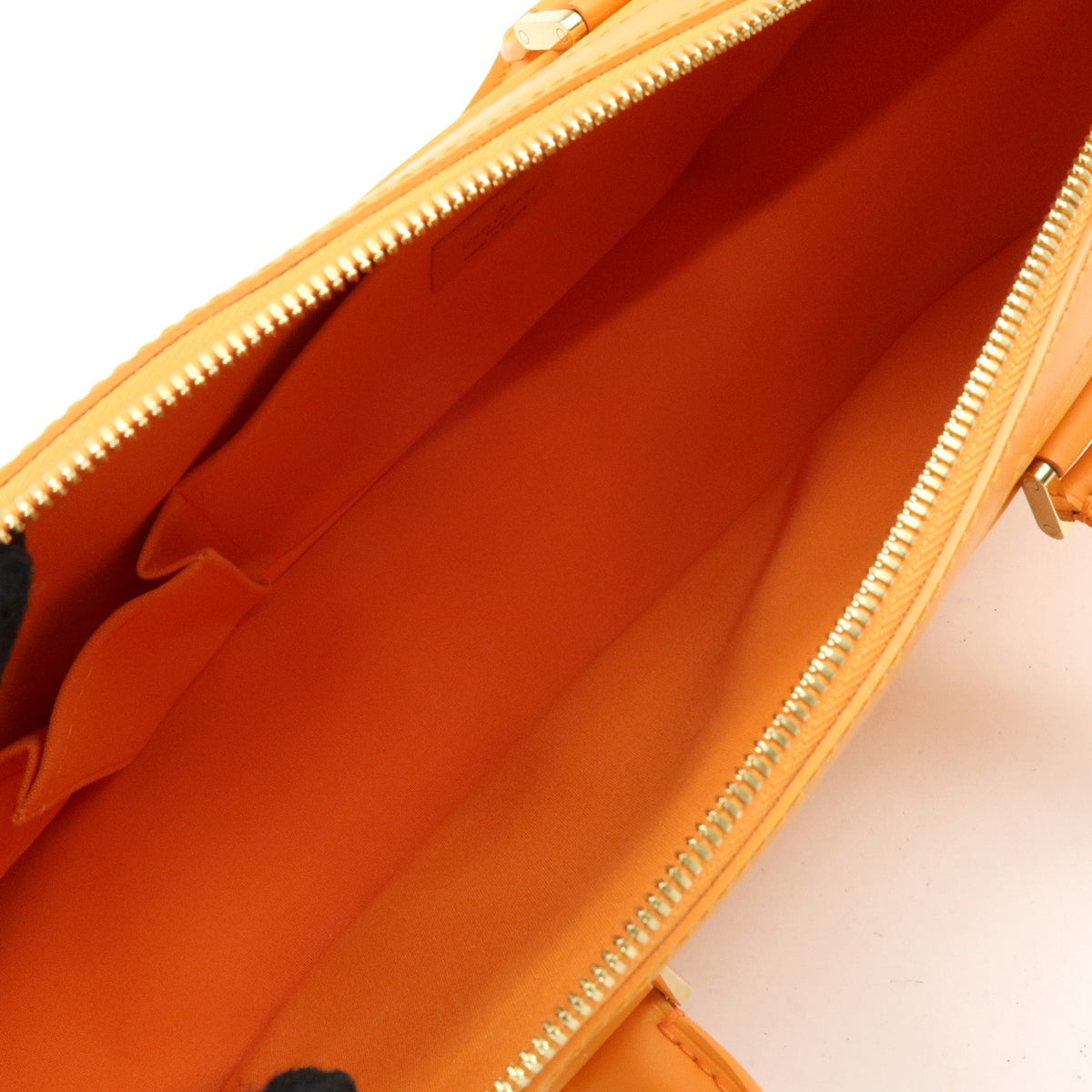 Louis Vuitton Dhanura Epi Leather Orange Leather Handbag (Pre-Owned)
