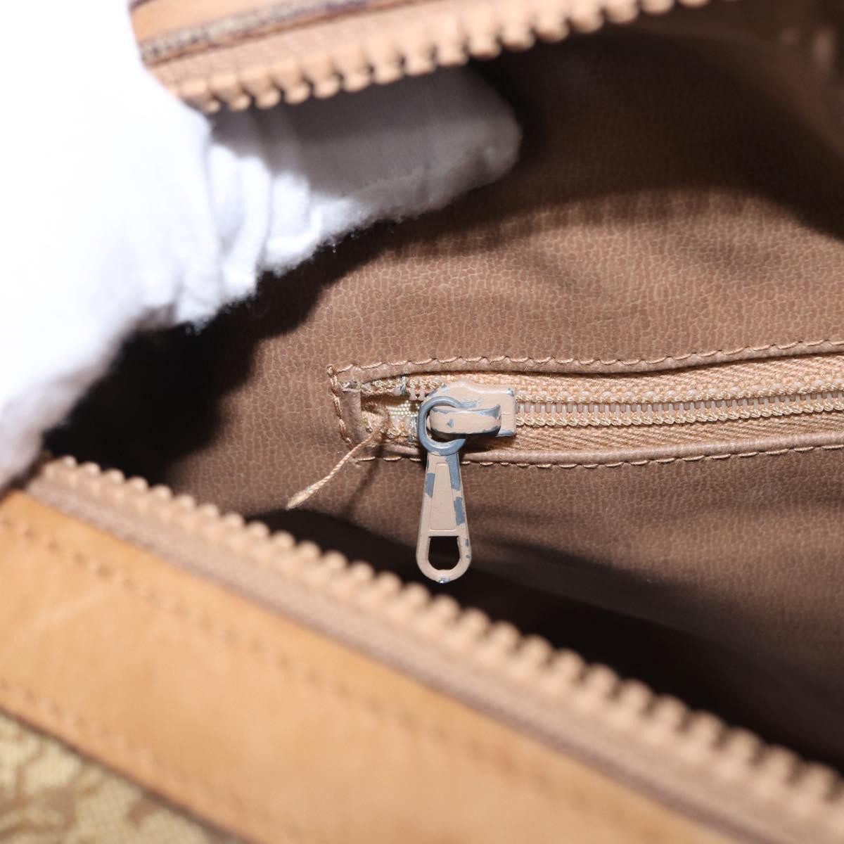 Celine C Macadam Canvas Beige Canvas Handbag (Pre-Owned)