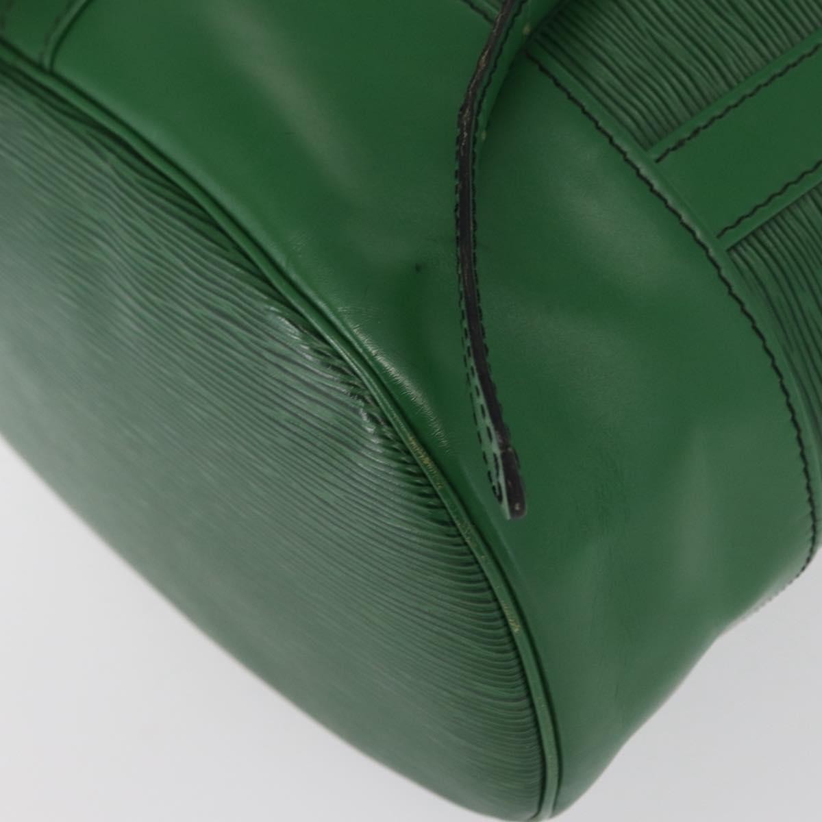 Louis Vuitton Randonnee Epi Leather Green Leather Backpack Bag (Pre-Owned)