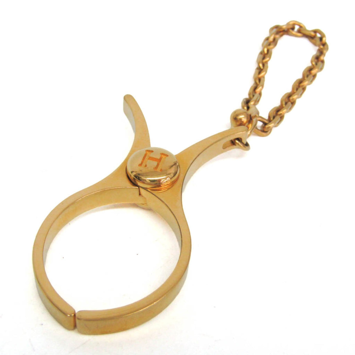 Hermes Filou Glove Clip Metal Gold Metal Charms And Keychains Accessory (Pre-Owned)