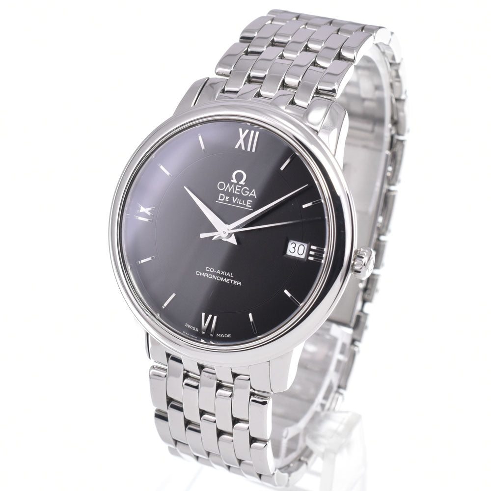 Omega De Ville Prestige Co-Axial Chronometer Automatic Stainless Steel Watch (Pre-Owned)