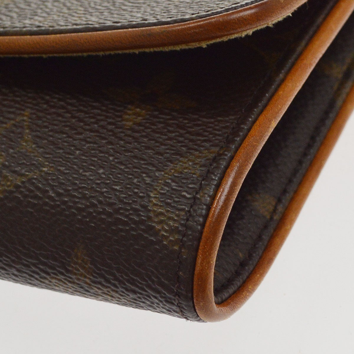 Louis Vuitton Twin Monogram Canvas Brown Canvas Clutche & Pouche Bag (Pre-Owned)