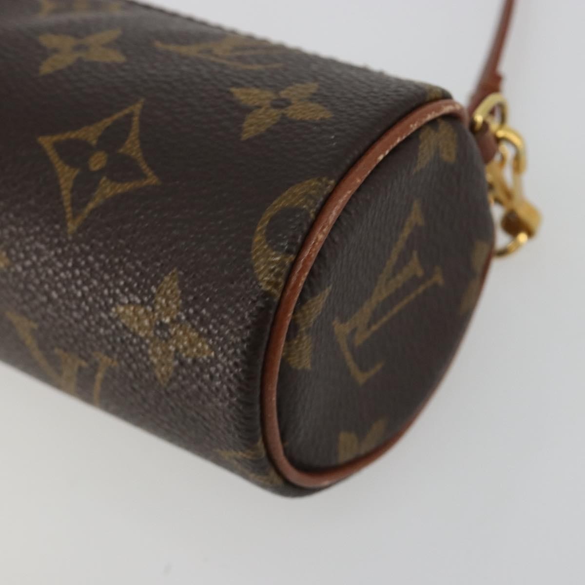 Louis Vuitton Papillon Pochette Monogram Canvas Brown Canvas Clutche & Pouche Bag (Pre-Owned)