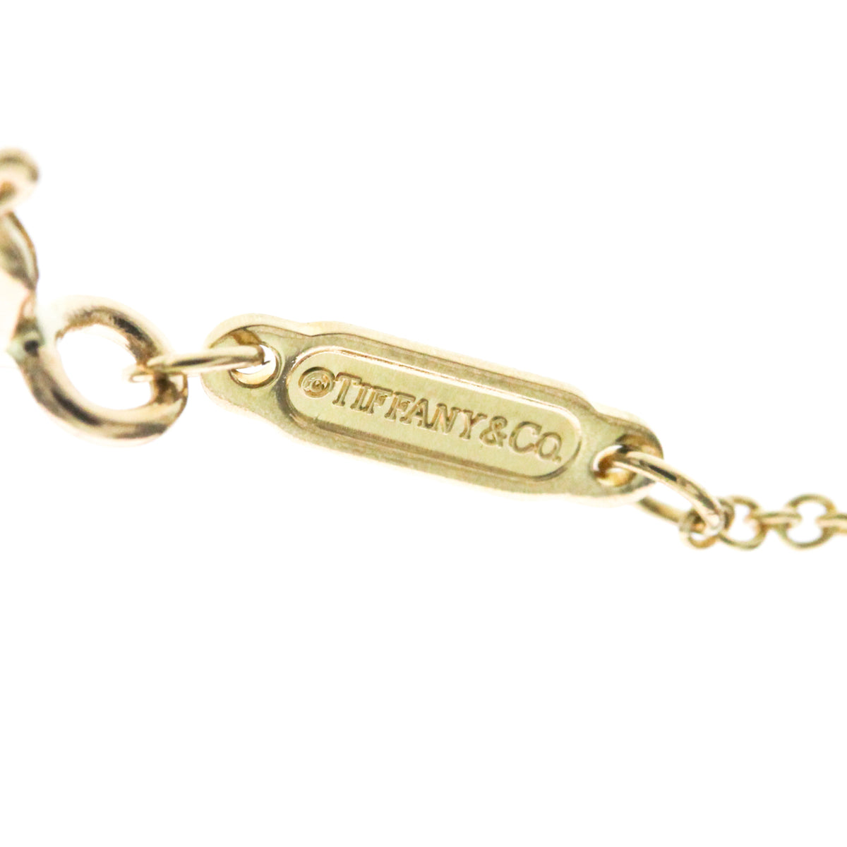 Tiffany & Co. T Smile Pendant 18K Yellow Gold Gold Yellow_Gold Necklace Jewelry (Pre-Owned)