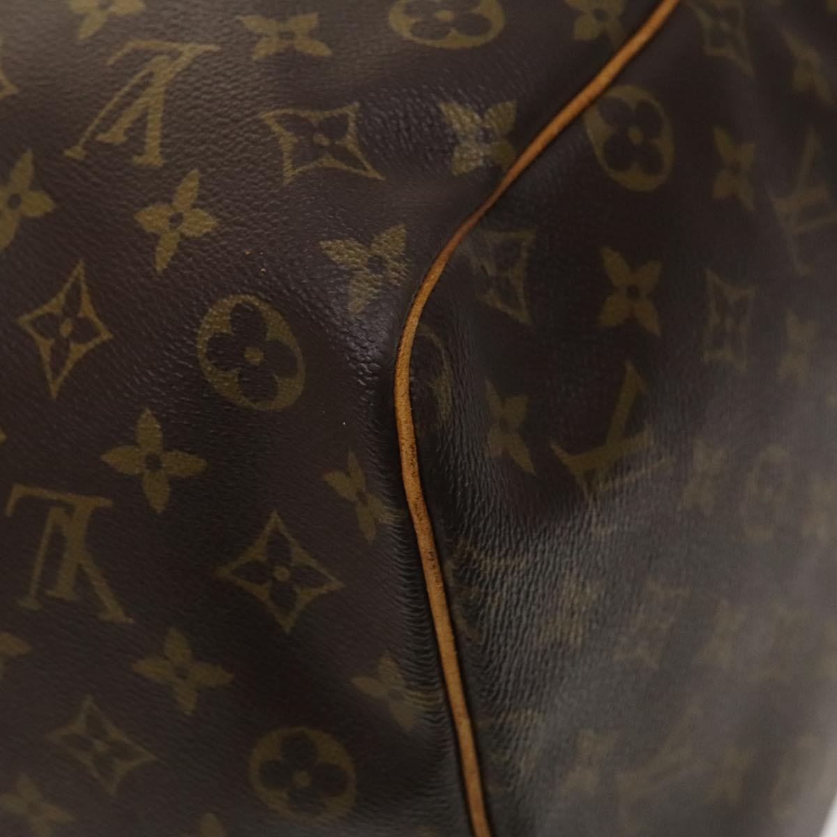 Louis Vuitton Keepall Monogram Canvas Brown Canvas Travel Bag Bag (Pre-Owned)