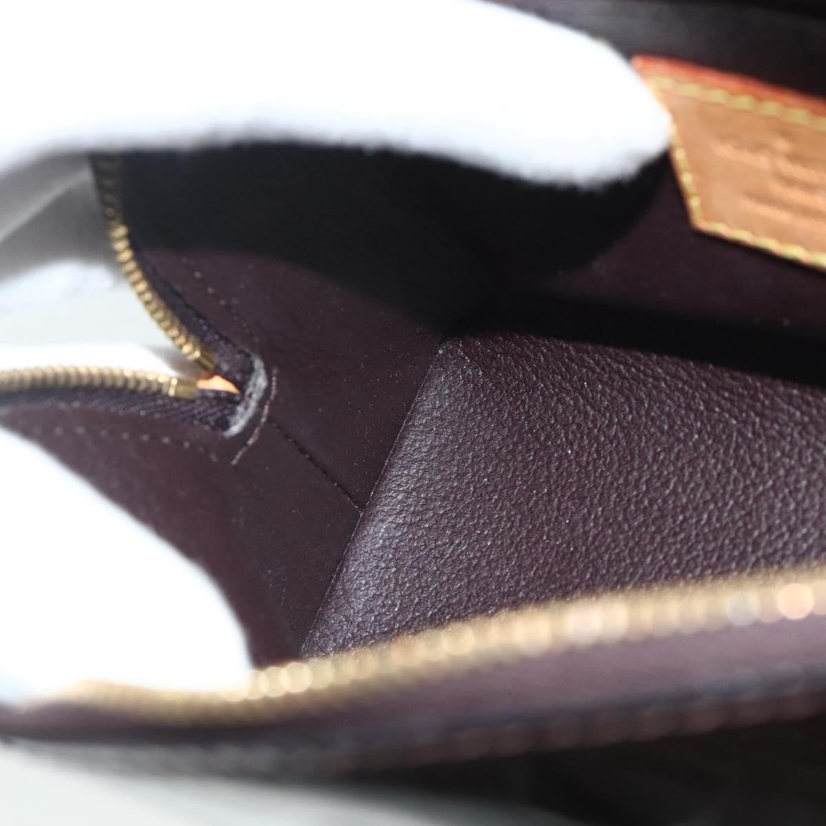 Louis Vuitton Cosmetic Monogram Vernis Burgundy Patent_Leather Toiletry Case Accessory (Pre-Owned)