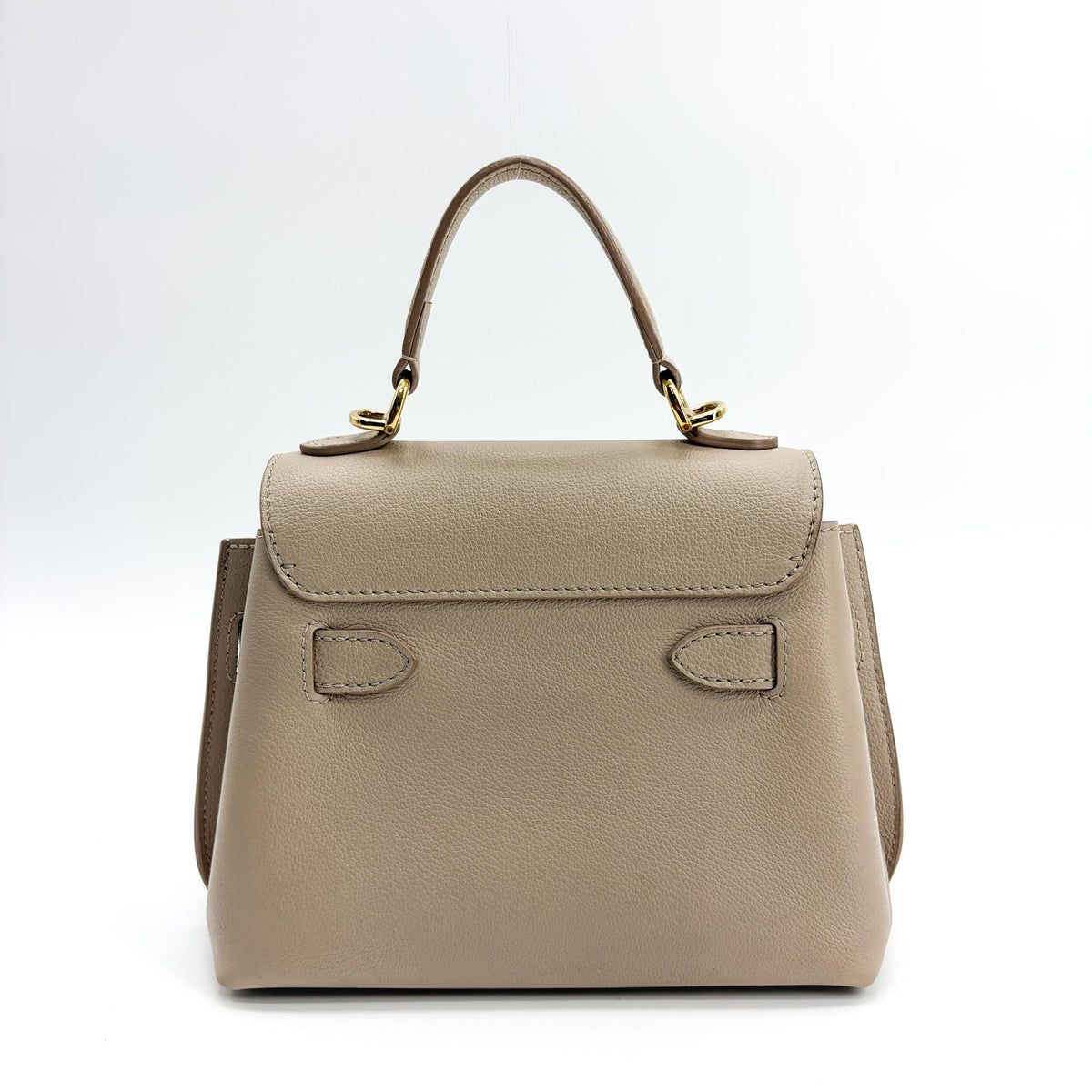 Louis Vuitton Lockme Ever Leather Beige Leather Handbag (Pre-Owned)
