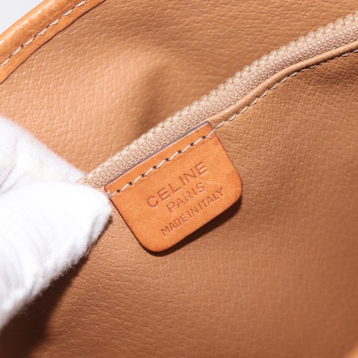 Celine Macadam Canvas And Leather Beige Canvas Tote Bag Bag (Pre-Owned)